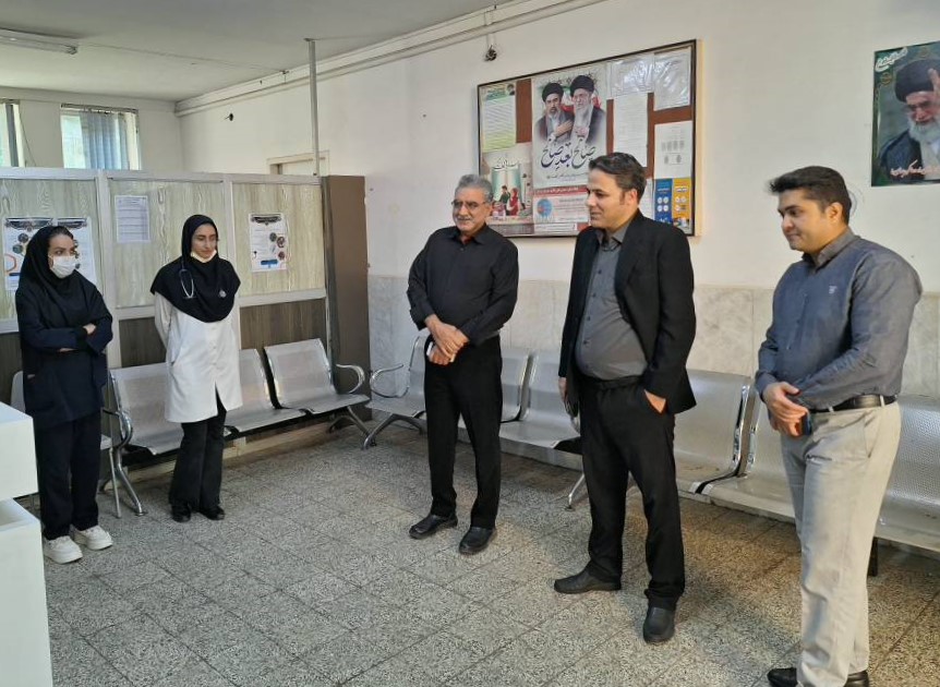 بازدید میدانی معاون تحقیقات و فناوری دانشگاه از مرکز خدمات جامع سلامت درود