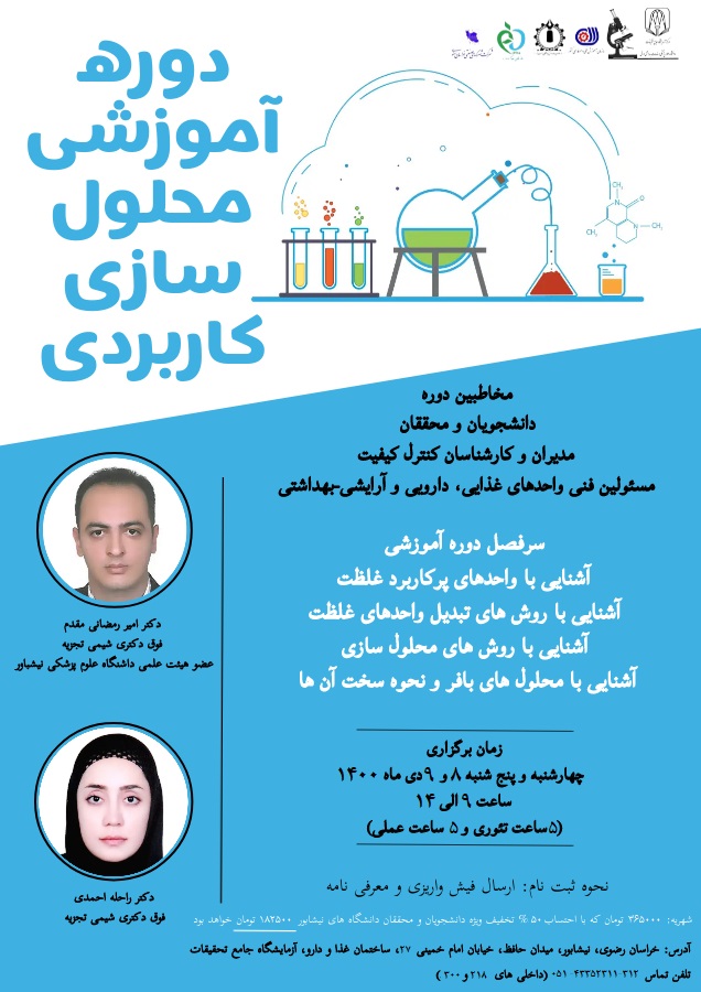 پوستر کارگاه محلول سازی نهایی
